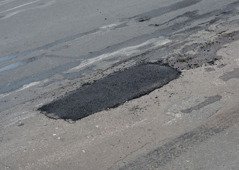 Driveway Crack Sealing