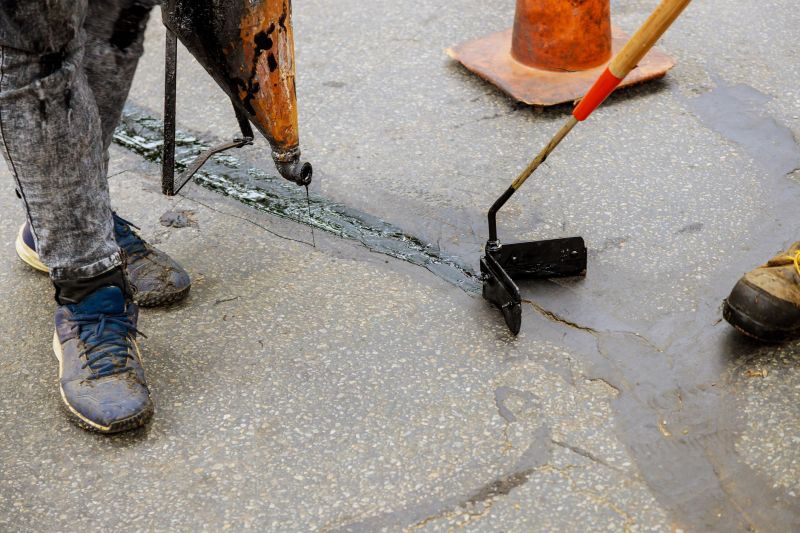 Driveway Crack Sealing
